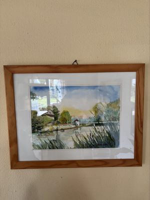 Landschaft Aquarell
